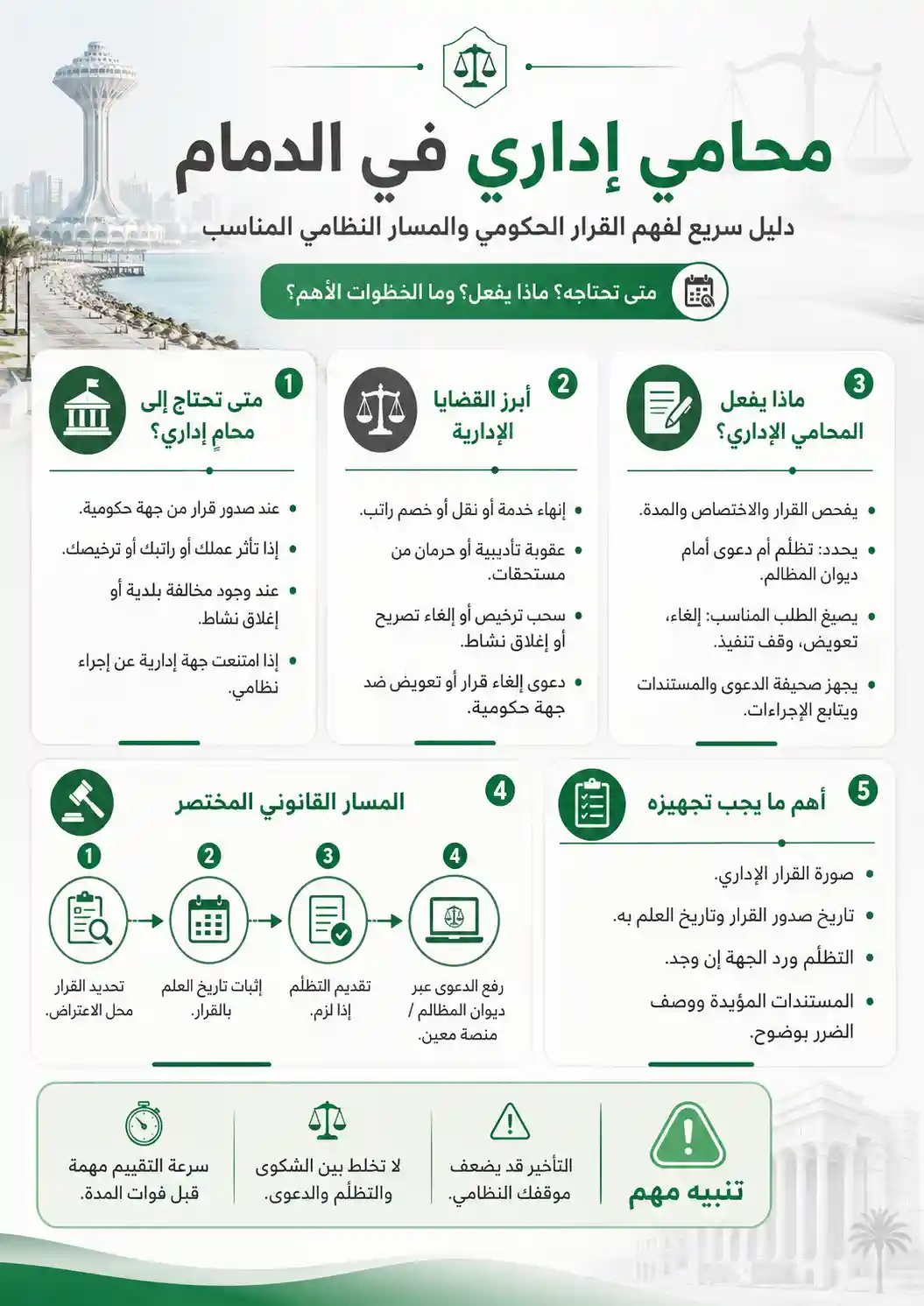 محامي اداري في الدمام